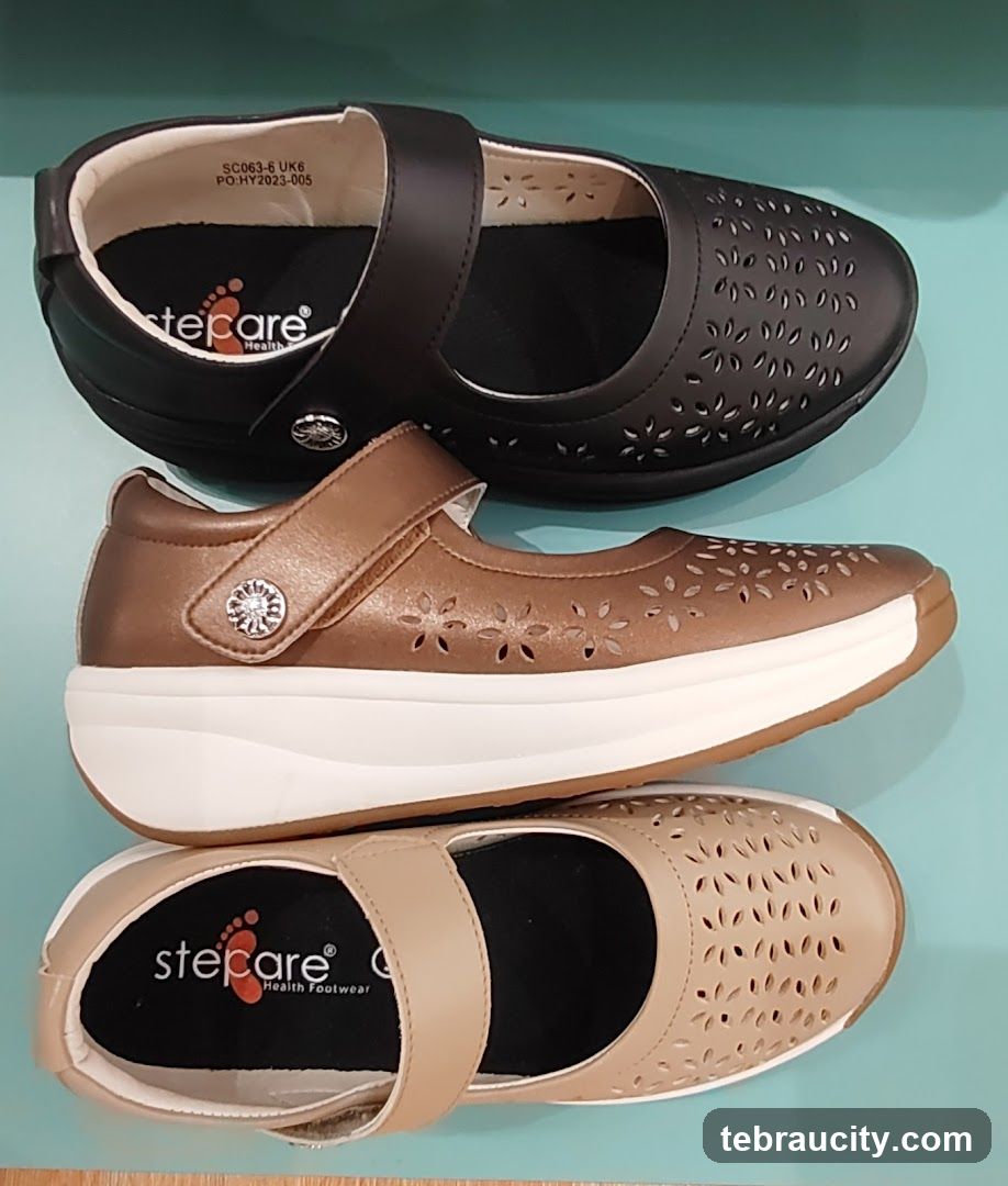 Three pairs of women's shoes