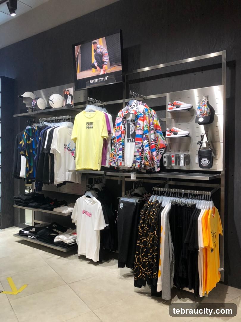 Puma Sportstyle Apparel Display