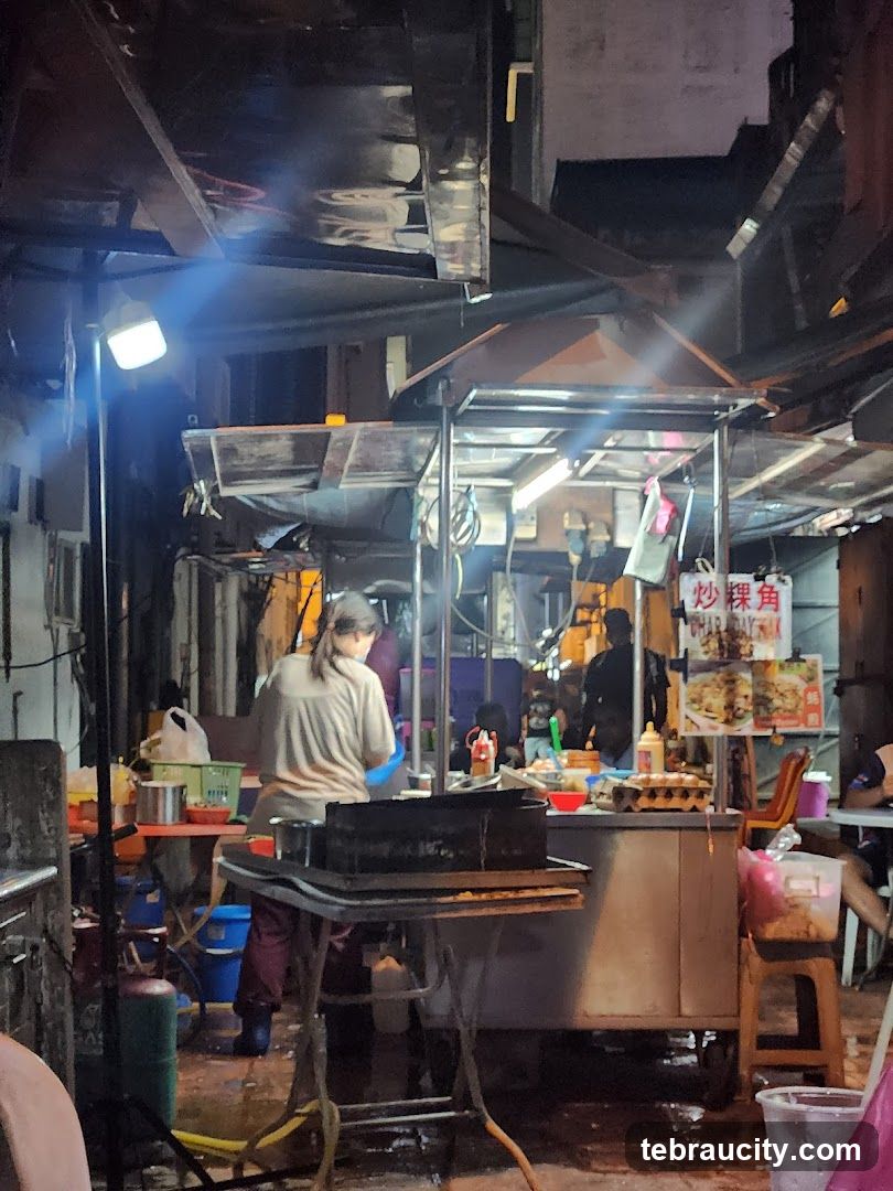 Street Food Stall at Night