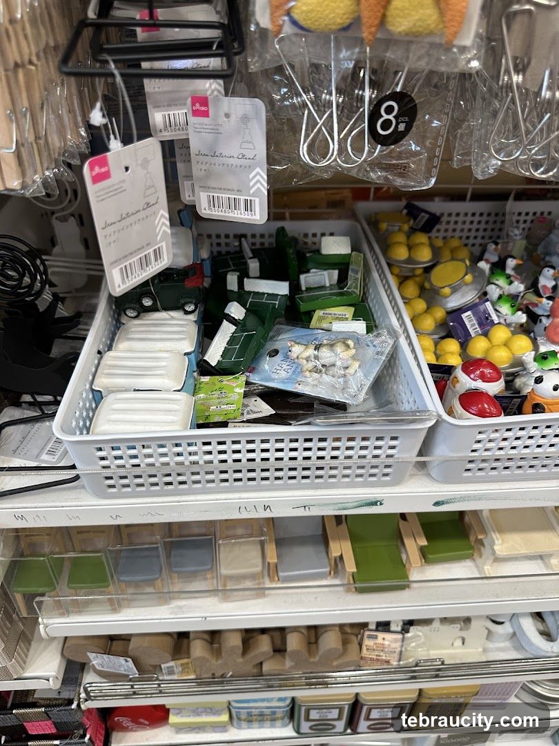 Store Interior Shelf Display