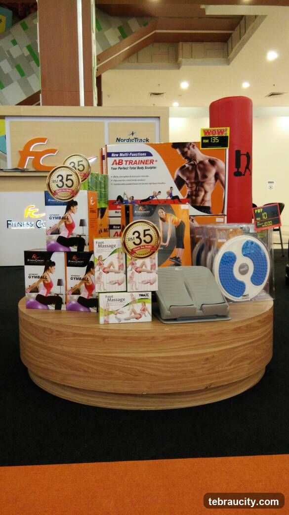 Fitness Equipment Display