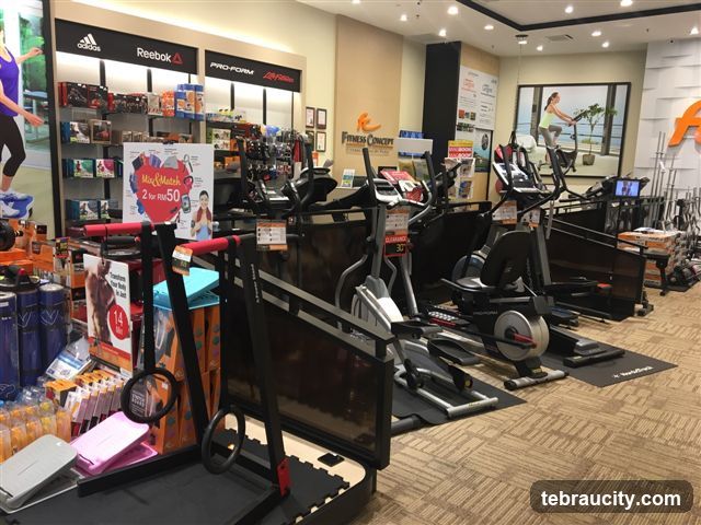 Fitness Equipment Store Interior