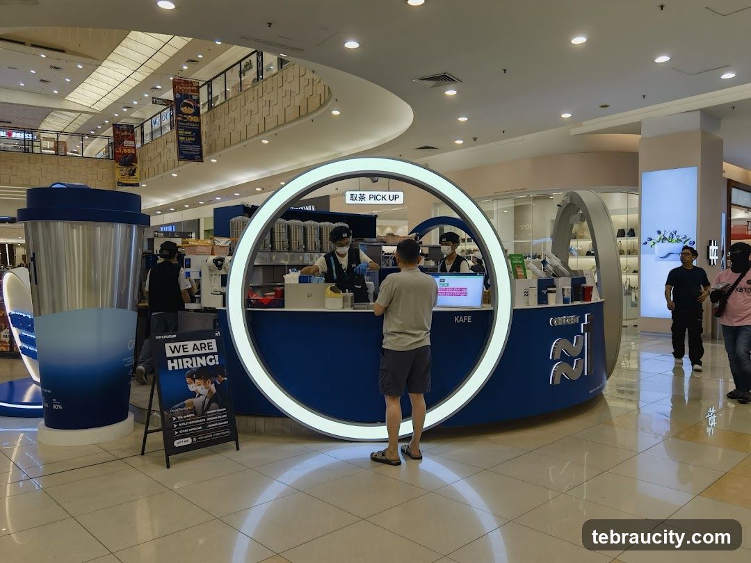 Shopping Mall Kafe Counter