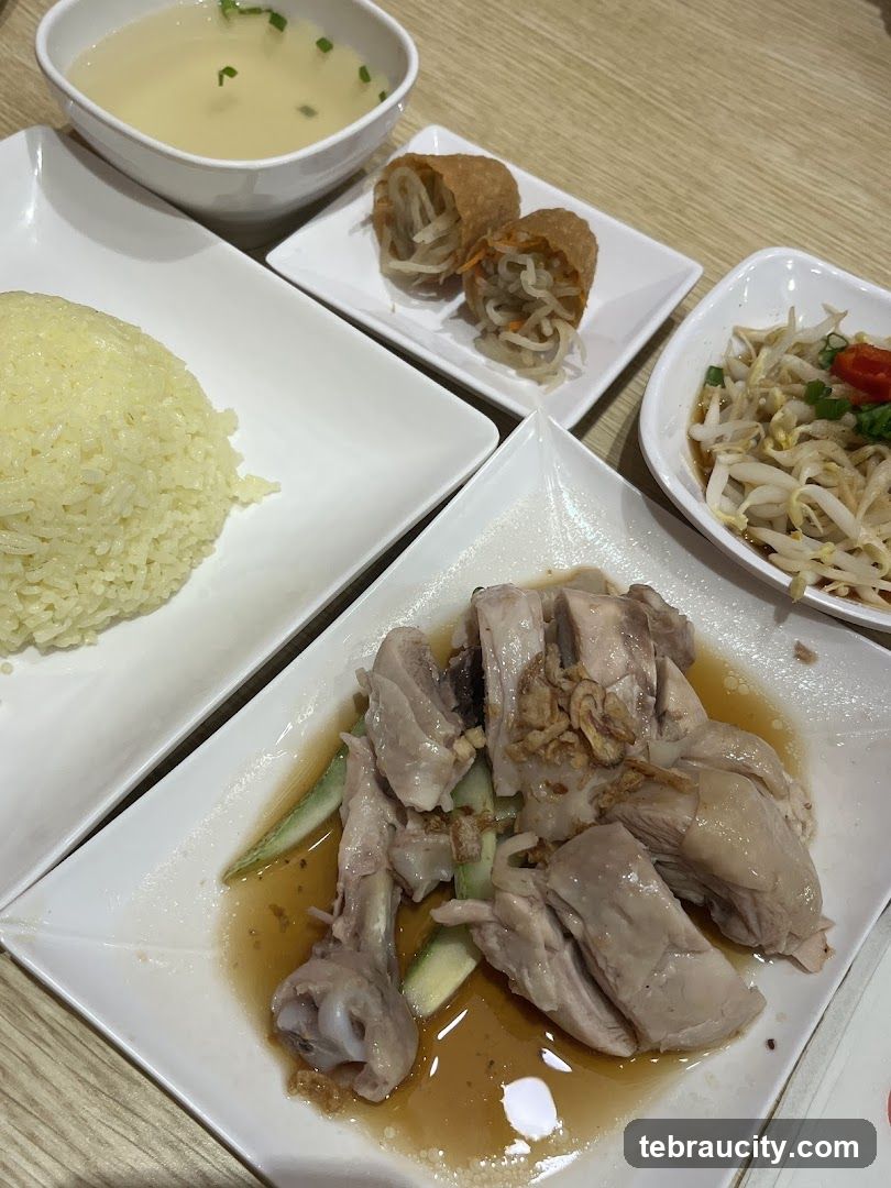 Table Setting of Food Items