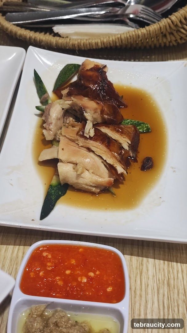 Dish served at restaurant