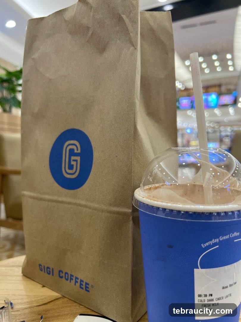 Gigi Coffee Product and Packaging