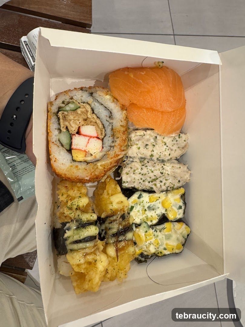 Sushi Box Contents