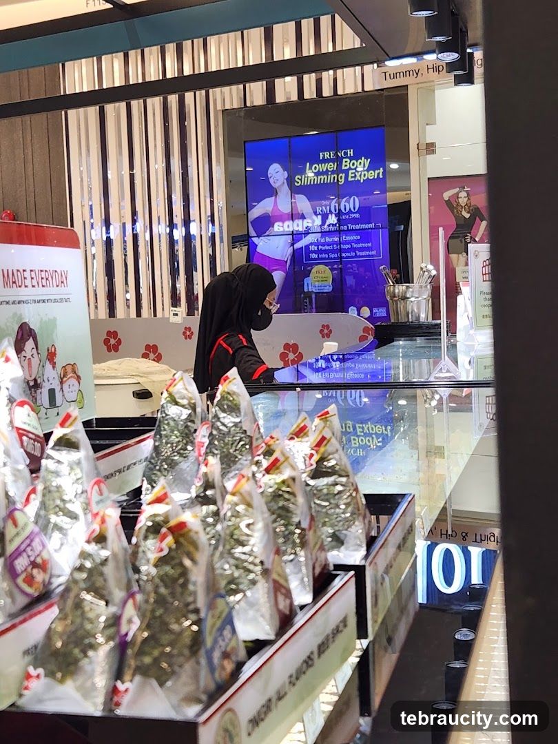 Interior of a retail space
