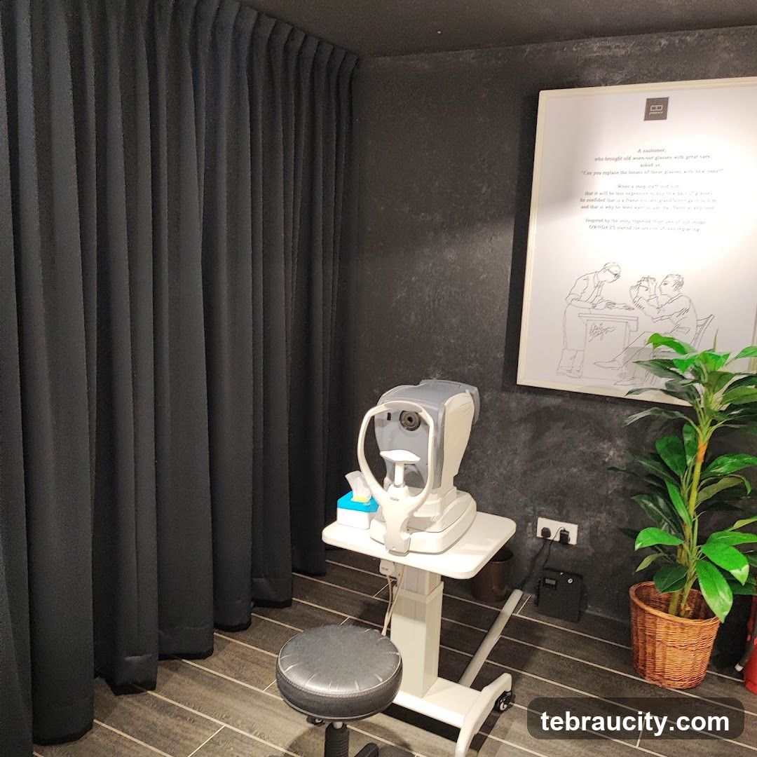 Optometry equipment and artwork