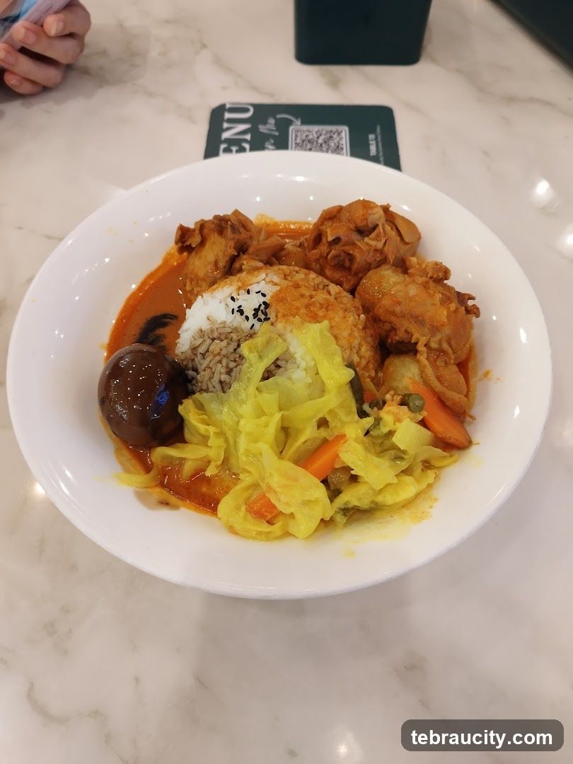 Curry Chicken Rice Bowl