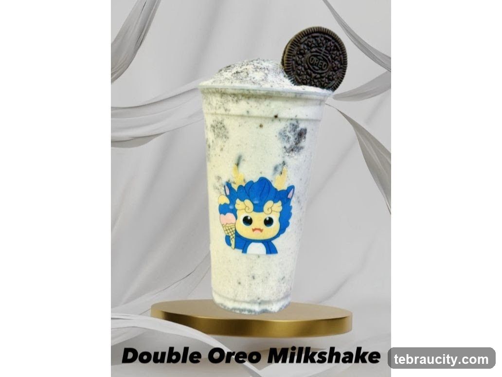 Double Oreo Milkshake