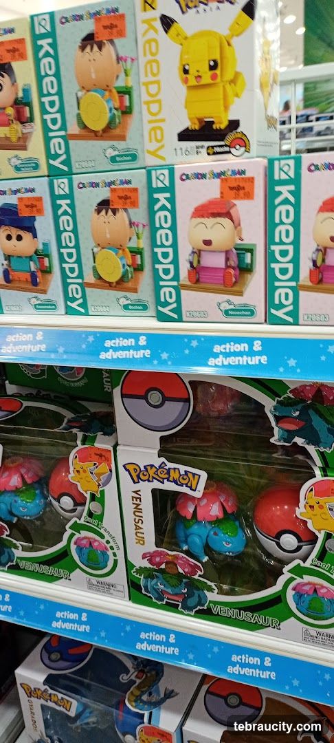 Pokemon and Crayon Shinchan Toys