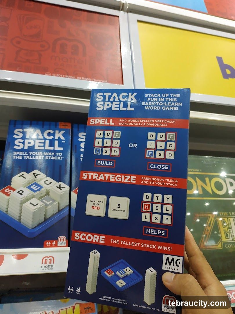 Stack Spell Board Game