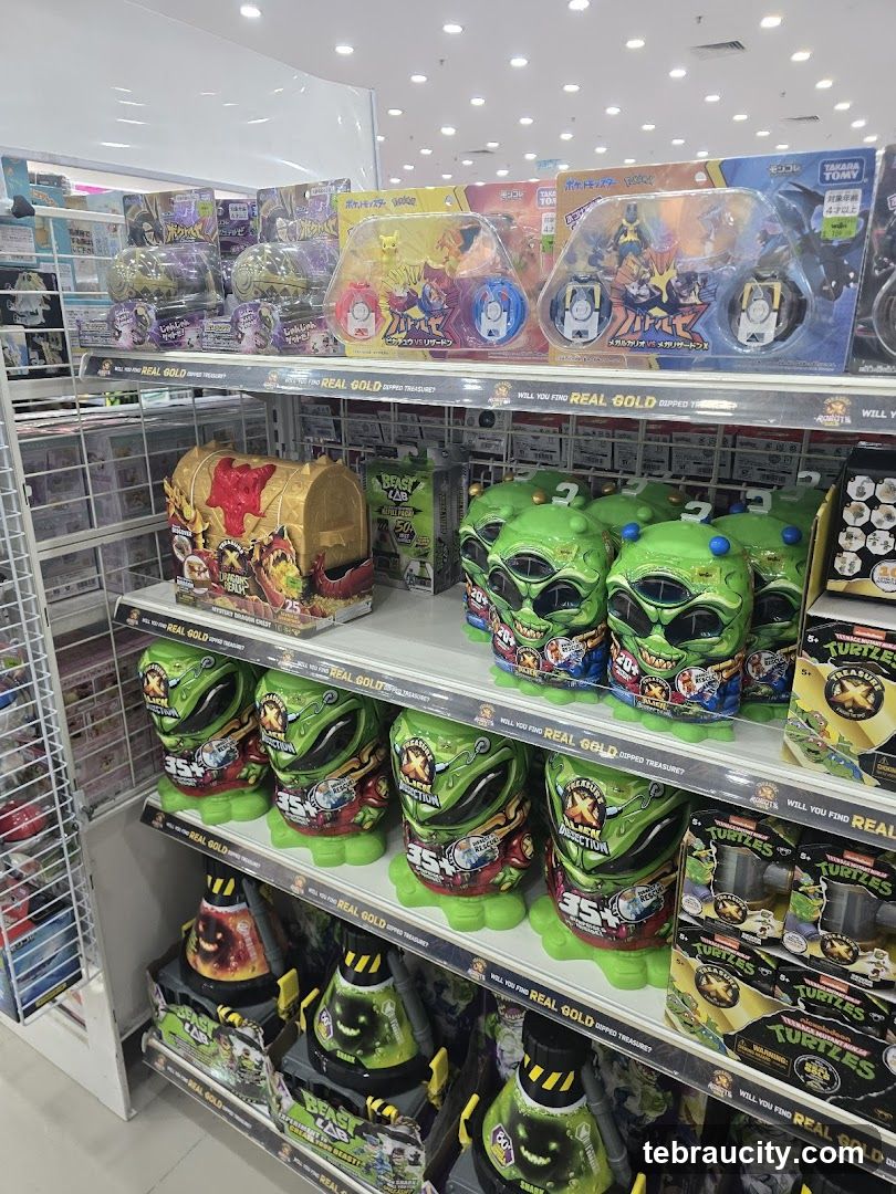 Toy Store Shelves