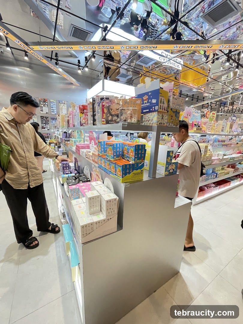 Retail Store Interior with Merchandise
