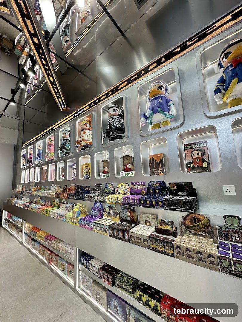 Collectible Toy Store Interior