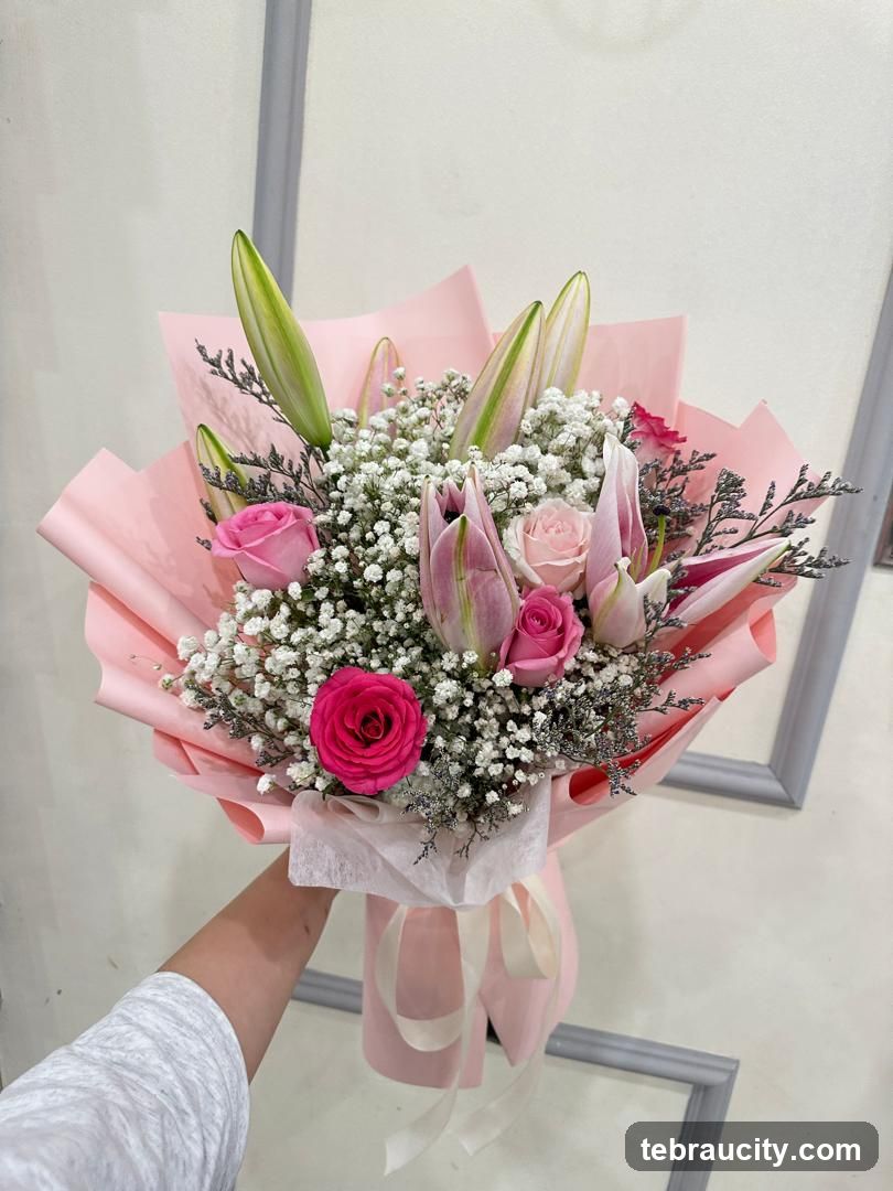 Johor Bahru Flower Delivery, Flower Shop, Mazzo Di Fiore Aeon Tebrau
