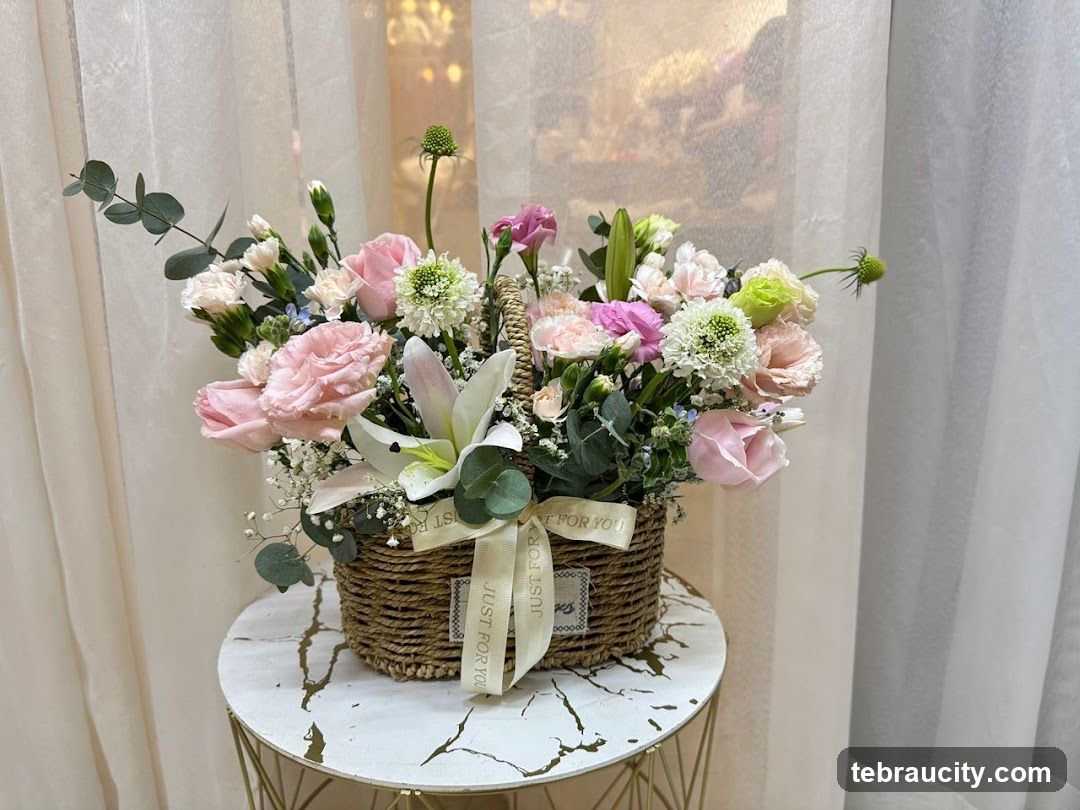 Flower Basket Arrangement