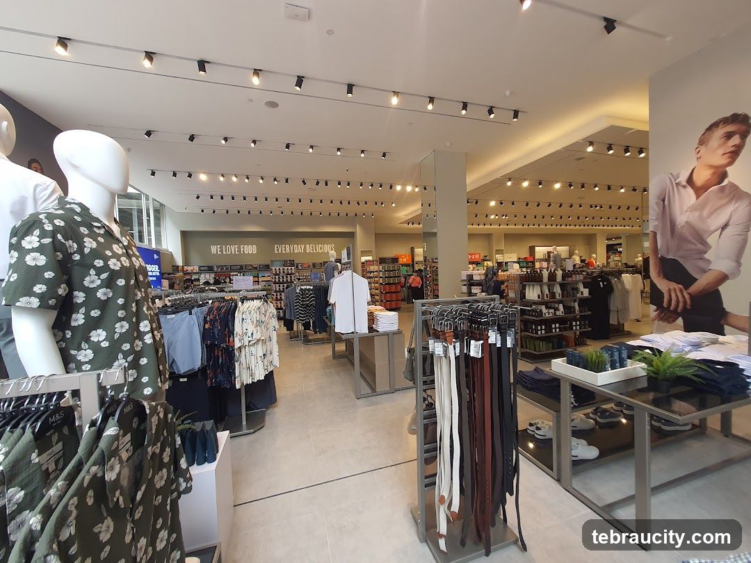 Clothing store interior
