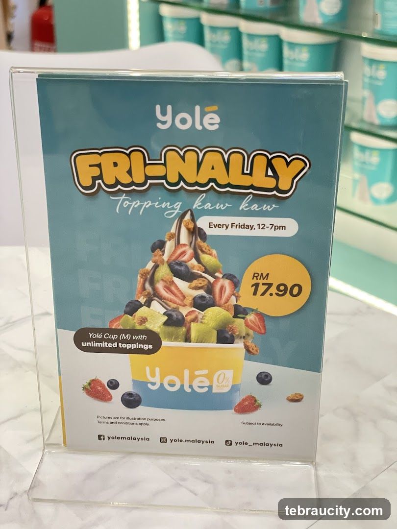 Yolé "Fri-Nally" Topping Offer