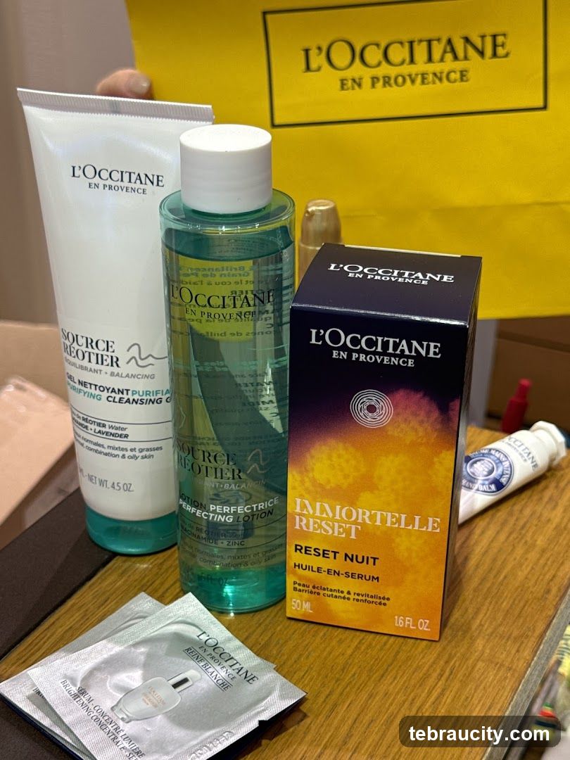 L'Occitane Skincare Products