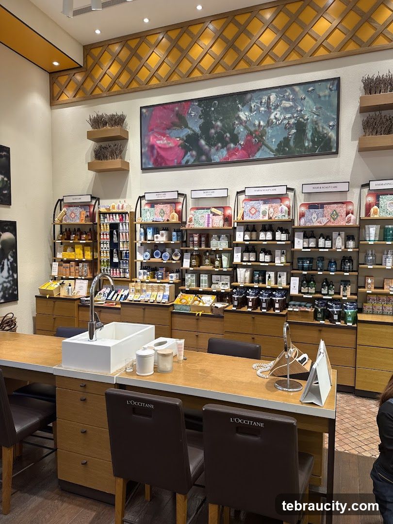 L'Occitane Store Interior