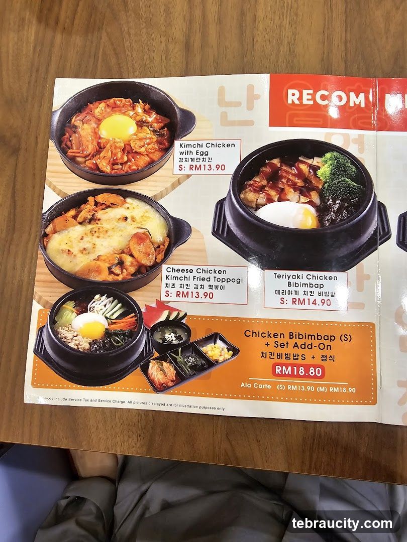 Recommended Korean Dishes