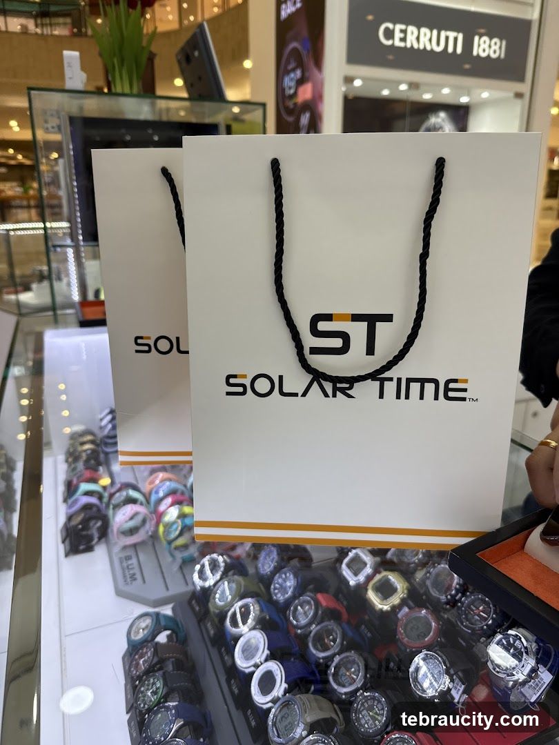 Shopping Bags and Watches
