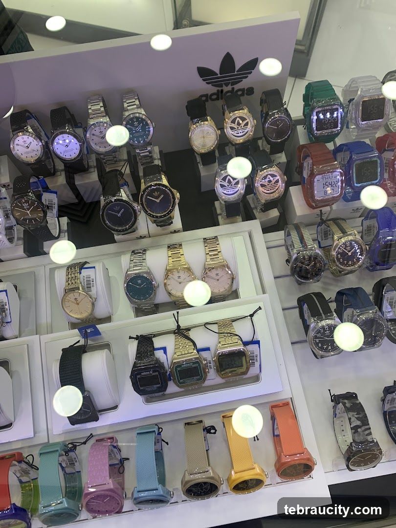Adidas Watches Display