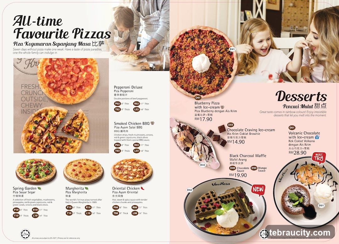 All-time Favourite Pizzas