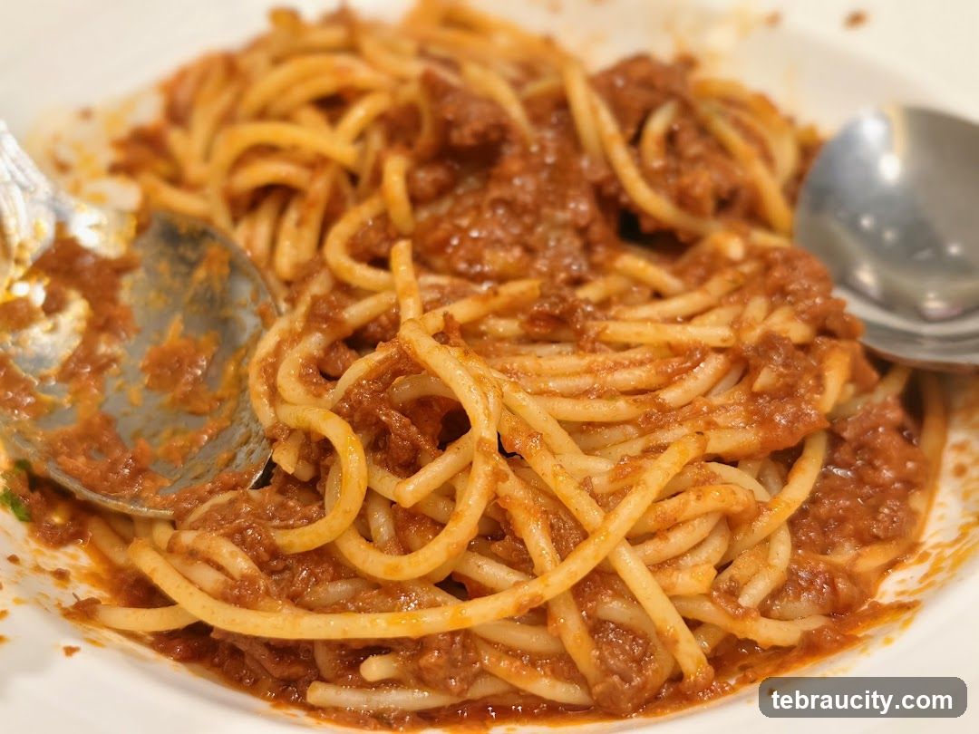 Spaghetti with Meat Sauce