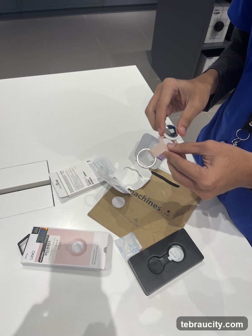 Unpacking Apple AirTag Accessories