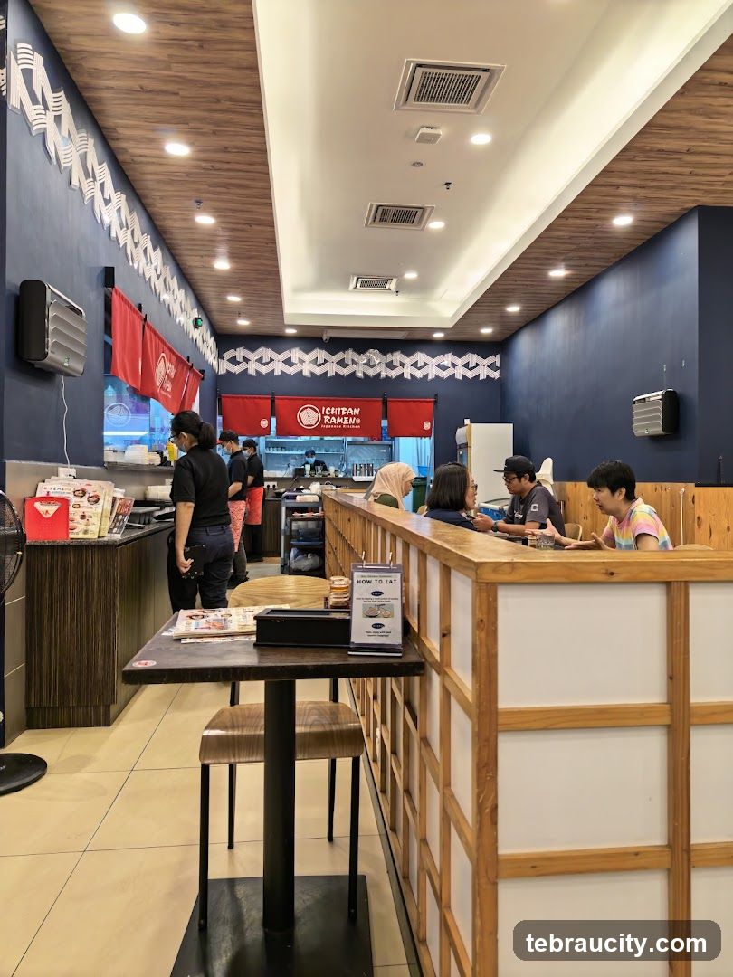 Ichiban Ramen Interior