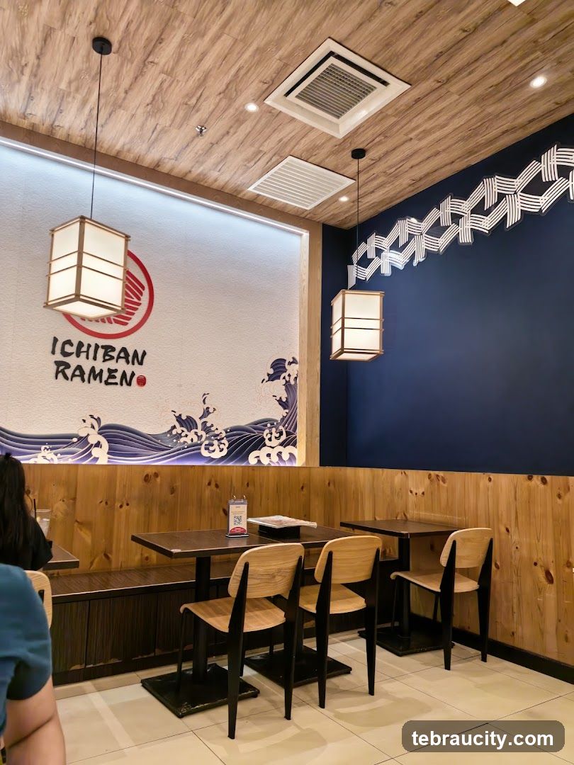 Ichiban Ramen Interior