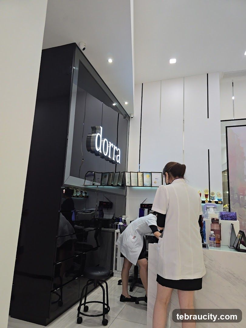 Interior of Dorra Shop