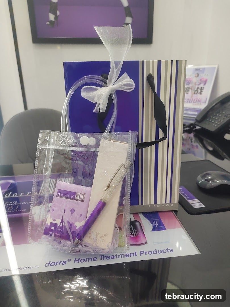 Dorra Home Treatment Products Display