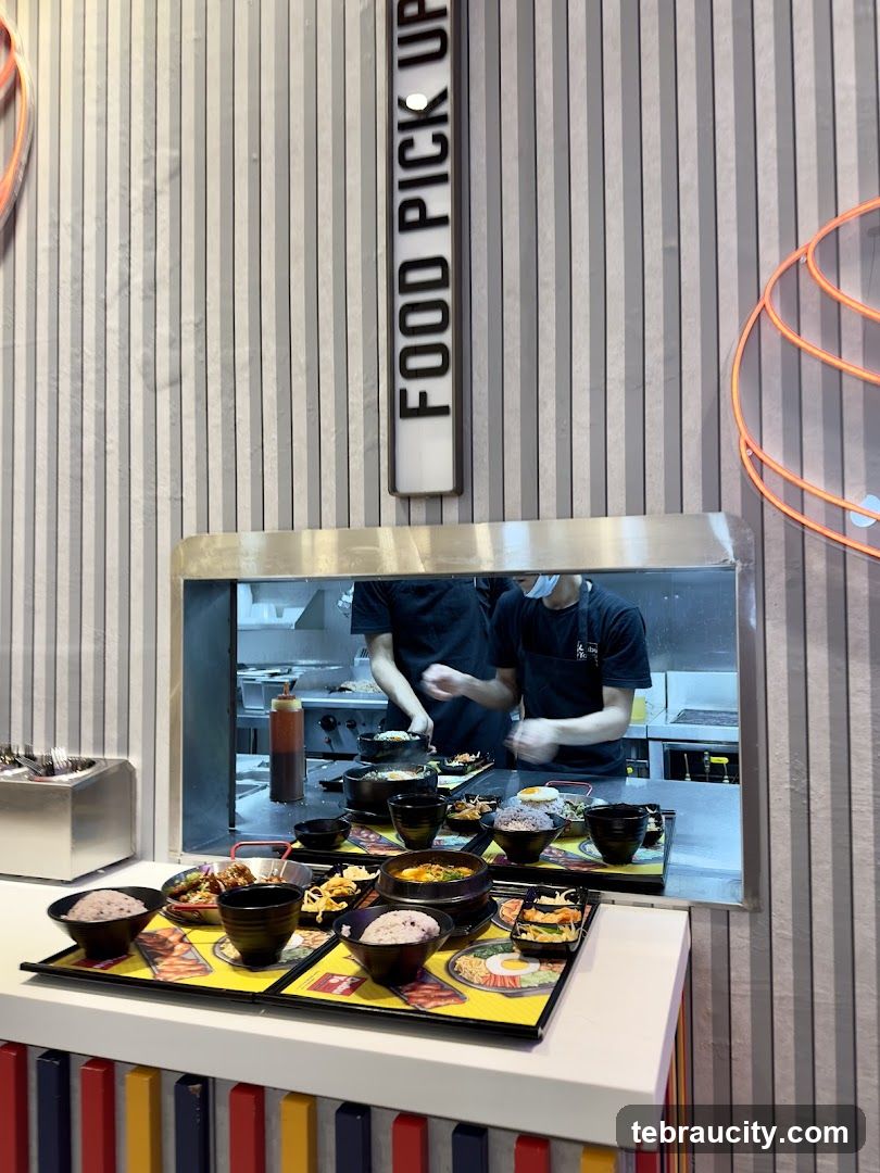 Food Pick Up Counter