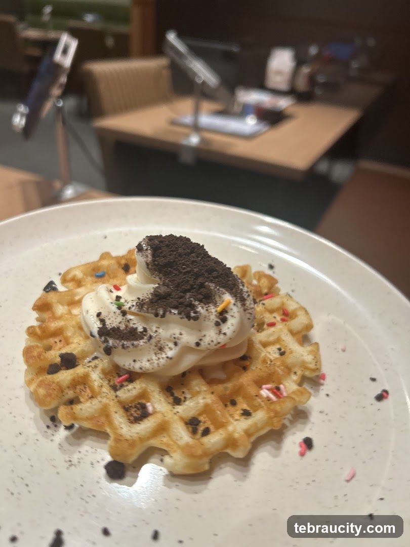 Waffle Dessert