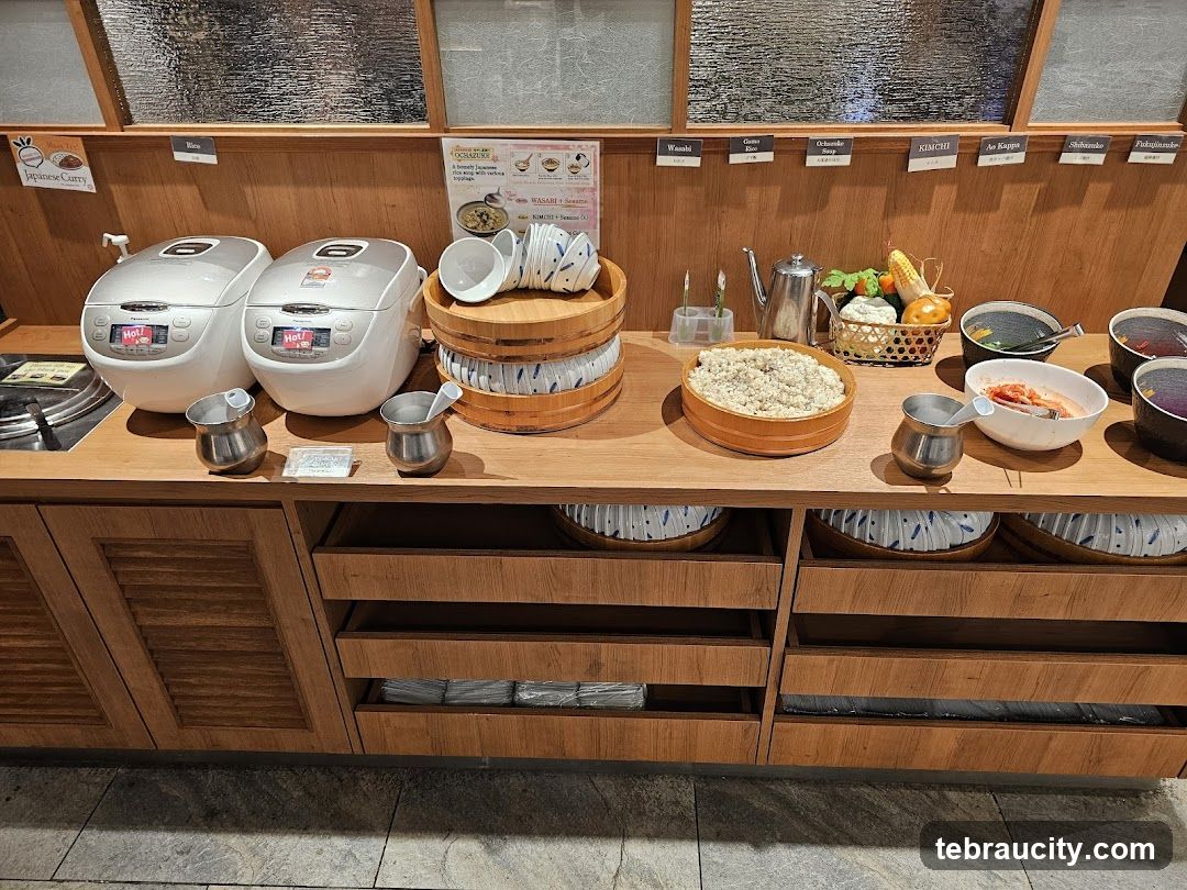 Restaurant buffet station