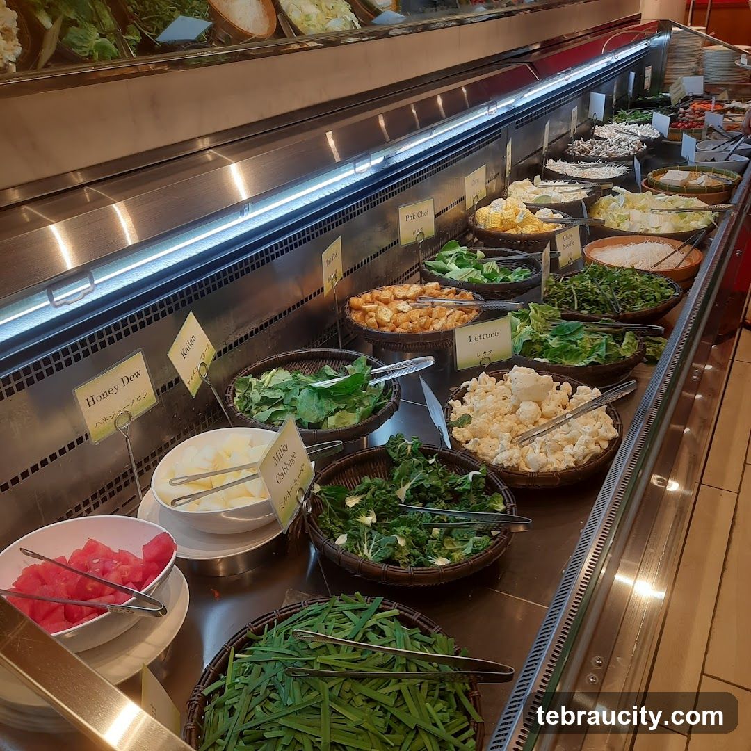Restaurant buffet display
