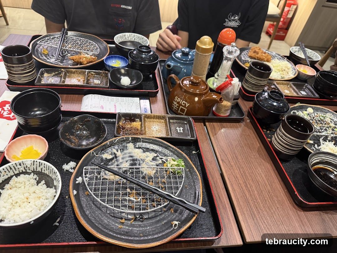 Restaurant Interior Table Scene