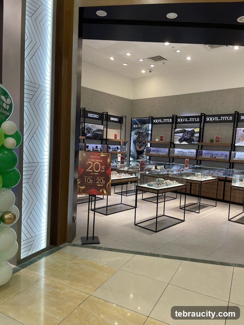 Watch Store Interior