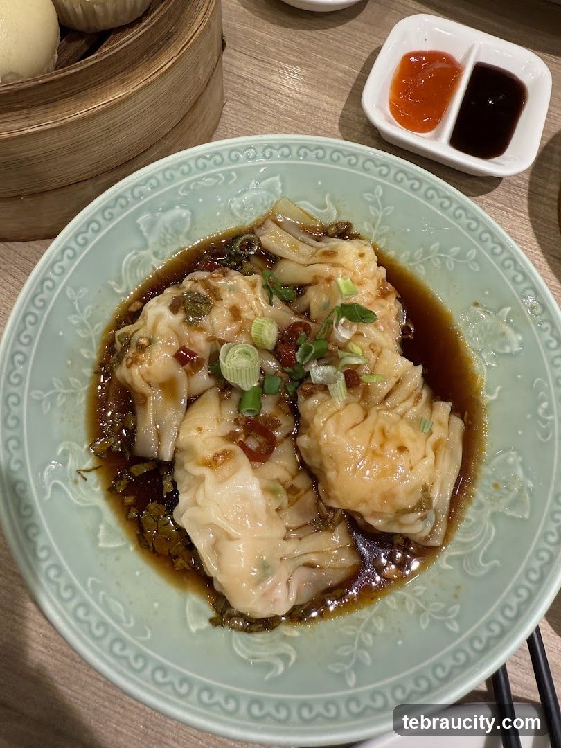 Dumplings with Sauce