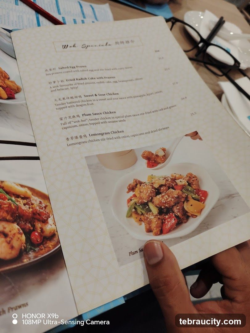 Wok Specials Menu