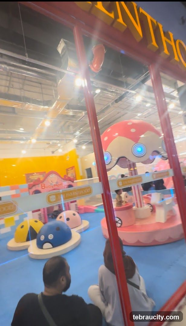 Indoor children's play area