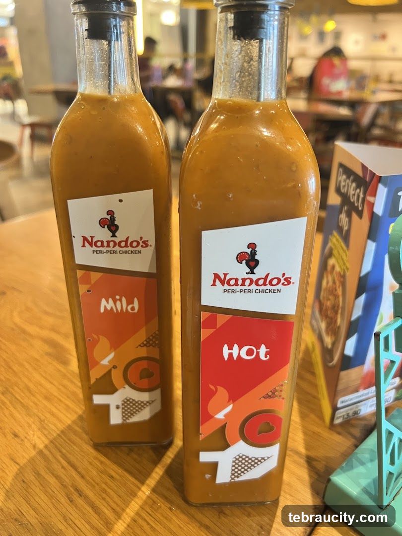 Nando's Sauce Bottles