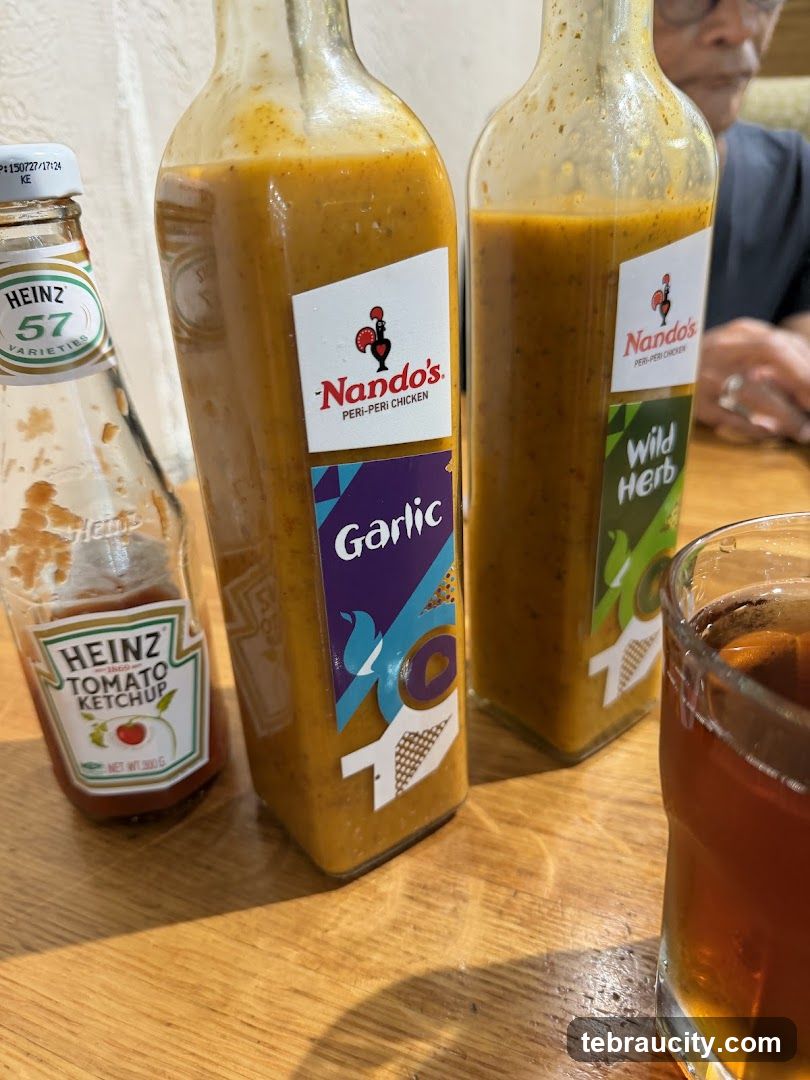 Tabletop Condiments and Beverage