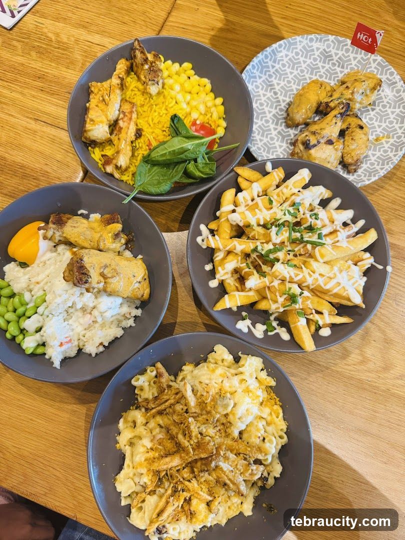 Assortment of Dishes