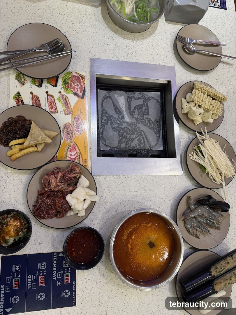 Hot Pot and Grill Meal