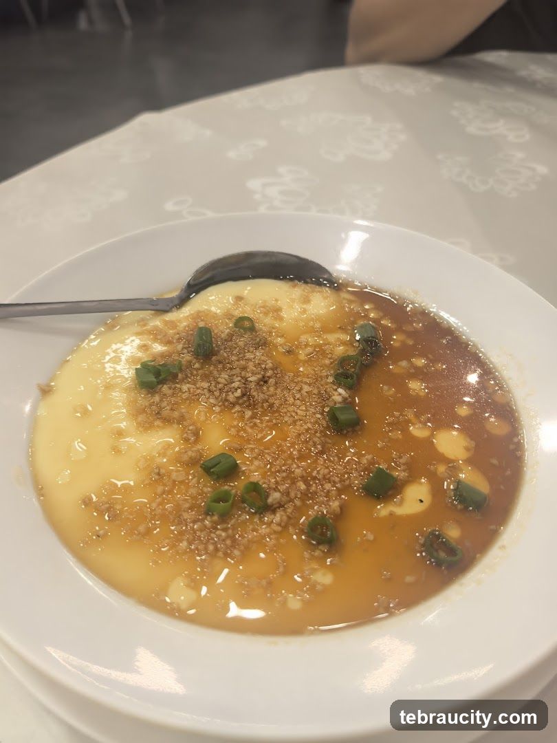 Steamed Egg Dish